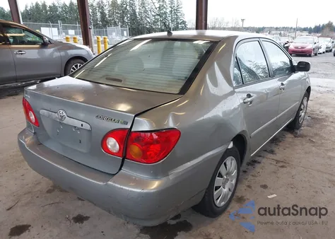 2004 Toyota Corolla Le from USA, damaged, VIN 1NXBR32E54Z323902